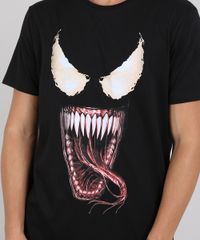 Camiseta-Masculina-Venom-Manga-Curta-Gola-Careca-Preta-9512389-Preto_4
