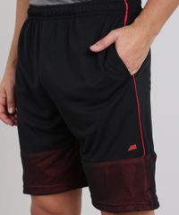 Bermuda-Masculina-Esportiva-Ace-com-Recorte-em-Tela-Preta-9517271-Preto_2