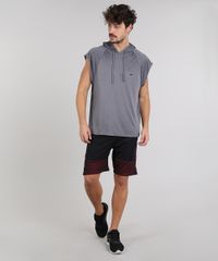 Bermuda-Masculina-Esportiva-Ace-com-Recorte-em-Tela-Preta-9517271-Preto_3