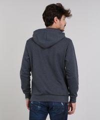 Blusao-Masculino-Os-Simpsons-em-Moletom-com-Capuz-Cinza-Mescla-Escuro-9572308-Cinza_Mescla_Escuro_2