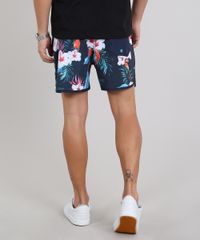 Short-Masculino-Estampado-Tropical-com-Bolsos-Preto-9525317-Preto_4