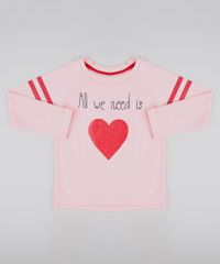 Blusao-Infantil--All-we-need-is-love--em-Moletom-Rosa-9591143-Rosa_1