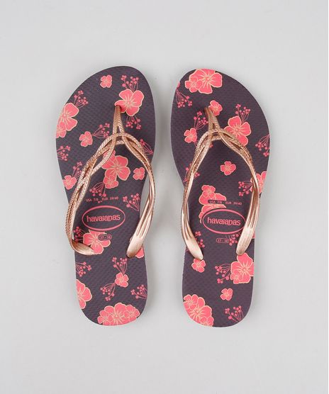 Chinelo-Feminino-Havaianas-com-Estampa-Floral-Roxo-Escuro-9598737-Roxo_Escuro_1
