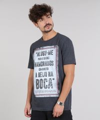 Camiseta-Masculina--Alugo-me-para-o-Dia-dos-Namorados--Manga-Curta-Gola-Careca-Cinza-Mescla-Escuro-9585238-Cinza_Mescla_Escuro_1