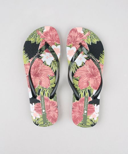 Chinelo-Feminino-Ipanema-Estampado-Floral-Preto-9604341-Preto_1