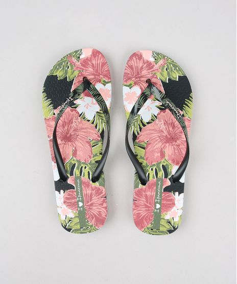 Chinelo-Feminino-Ipanema-Estampado-Floral-Preto-9604341-Preto_1