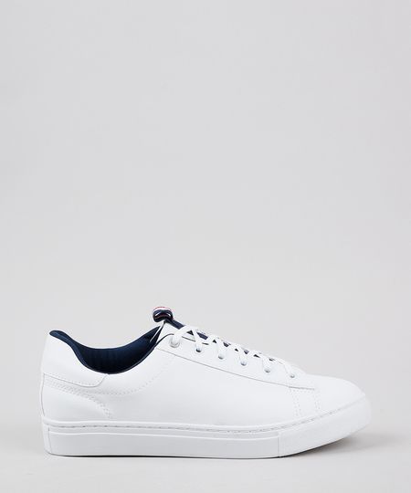Tenis-Masculino-com-Faixa-Listrada-Branco-9629114-Branco_1 Tenis-Masculino-com-Faixa-Listrada-Branco-9629114-Branco_1