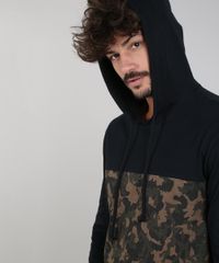 Camiseta-Masculina-com-Estampada-Camuflada-e-Capuz-Manga-Longa-Preta-9614588-Preto_4