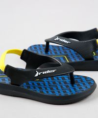 Chinelo-Infantil-Rider-com-Estampa-Geometrica-Preto-9512198-Preto_5
