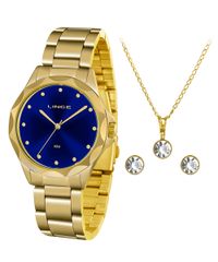 Kit-de-Relogio-Analogico-Lince-Feminino---Brinco---Colar---LRGJ076L-K285D1KX-Dourado-9651347-Dourado_1
