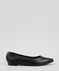 Sapatilha-Feminina-Bico-Fino-Moleca-com-Recorte-Preta-9568930-Preto_1