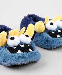 Pantufa-Infantil-Monstrinho-em-Pelucia-Azul-Marinho-9450665-Azul_Marinho_2