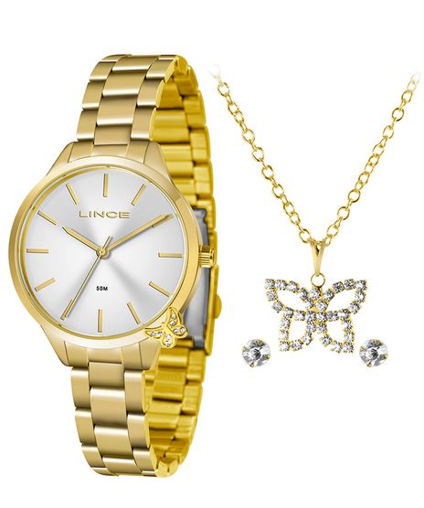 Kit-de-Relogio-Analogico-Lince-Feminino---Brinco---Colar---LRG4602L-KV95S1KX-Dourado-9652777-Dourado_1