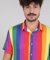 Camisa-Masculina-Pride-Listrada-Arco-Iris-Manga-Curta-Amarela-9580135-Amarelo_4