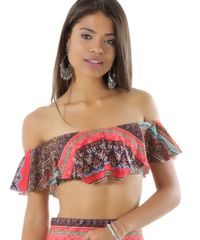 Biquini-Top-Ombro-a-Ombro-Estampado-de-Arabescos-Vermelho-8482479-Vermelho_1