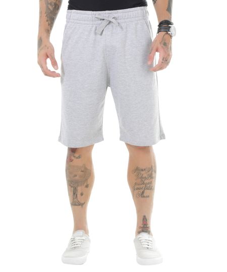 Bermuda-em-Moletom-Cinza-Mescla-8361271-Cinza_Mescla_1 Bermuda-em-Moletom-Cinza-Mescla-8361271-Cinza_Mescla_1