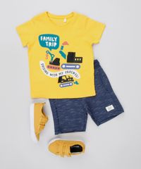 Camiseta-Infantil-com-Estampa-Interativa-de-Carros-Manga-Longa-Mostarda-9530789-Mostarda_3