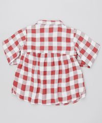 Vestido-Infantil-Estampado-Xadrez-com-Botoes-Manga-Longa-Vermelho-9550582-Vermelho_2