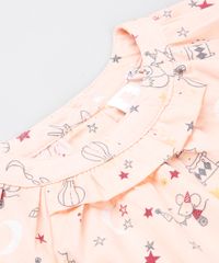 Vestido-Infantil-Estampado-com-Babados-Sem-Manga---Calcinha-Coral-9450992-Coral_5