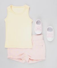 Short-de-Sarja-Infantil-Estampado-de-Estrelas-Rose-9557947-Rose_3