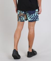 Short-Masculino-Estampado-de-Folhagem-com-Bolsos-Verde-Claro-9456388-Verde_Claro_4