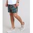 Short-Masculino-Estampado-de-Folhagem-com-Bolsos-Chumbo-9426635-Chumbo_1