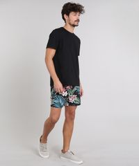 Short-Masculino-Estampado-de-Folhagens-com-Bolso-Preto-9525321-Preto_3 Short-Masculino-Estampado-de-Folhagens-com-Bolso-Preto-9525321-Preto_3