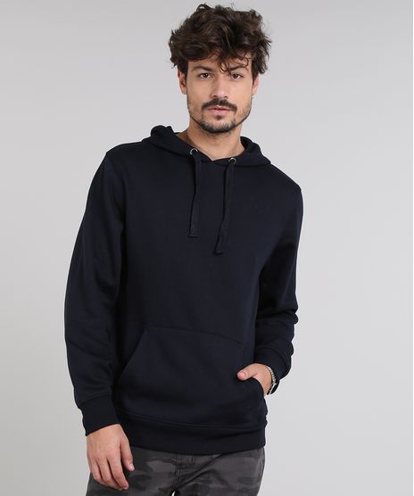 Blusao-Masculino-Basico-em-Moletom-com-Capuz-Azul-Marinho-9345790-Azul_Marinho_1