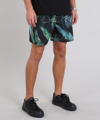 Short-Masculino-Estampado-de-Folhagens-com-Bolsos-Preto-9535125-Preto_1 Short-Masculino-Estampado-de-Folhagens-com-Bolsos-Preto-9535125-Preto_1
