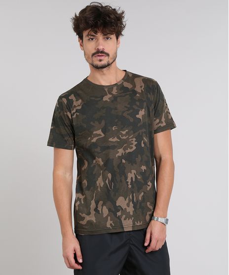 Camiseta-Masculina-Estampada-Camuflada-Manga-Curta-Gola-Careca-Verde-Militar-9540844-Verde_Militar_1