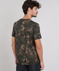 Camiseta-Masculina-Estampada-Camuflada-Manga-Curta-Gola-Careca-Verde-Militar-9540844-Verde_Militar_2