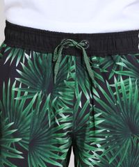 Short-Masculino-Estampado-de-Folhagens-com-Bolsos-Preto-9525319-Preto_2 Short-Masculino-Estampado-de-Folhagens-com-Bolsos-Preto-9525319-Preto_2