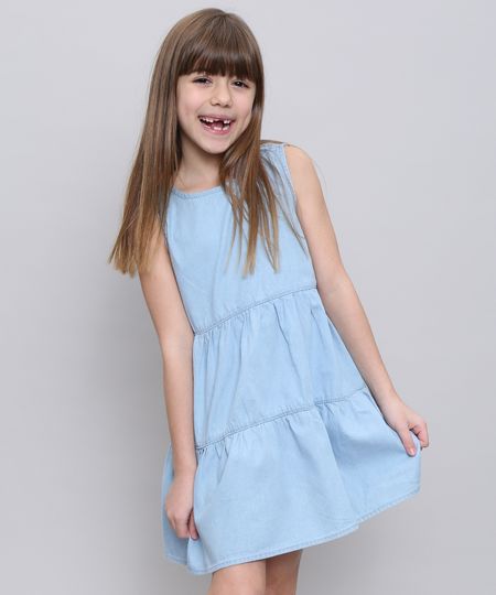 Vestido-Jeans-Infantil-com-Recortes-Sem-Manga-Azul-Claro-9583437-Azul_Claro_1 Vestido-Jeans-Infantil-com-Recortes-Sem-Manga-Azul-Claro-9583437-Azul_Claro_1