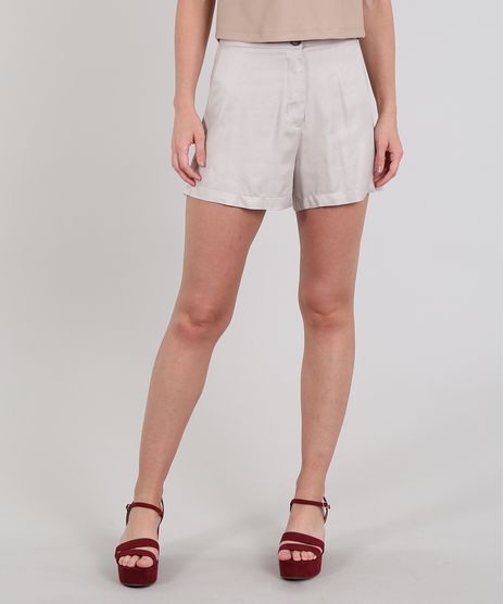 Short-Feminino-com-Botao-Kaki-9570416-Kaki_1