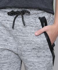 Calca-Infantil-em-Moletom-com-Bolsos-Cinza-Mescla-Claro-9360681-Cinza_Mescla_Claro_4