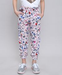 Calca-Infantil-Estampada-Floral-com-Laco-Rose-9566071-Rose_1