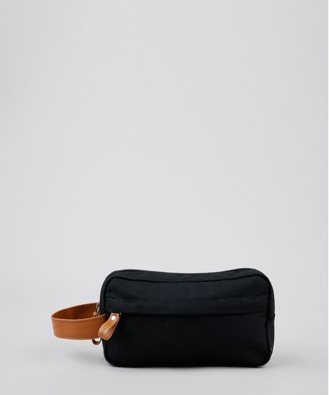 Necessaire-Masculina-com-Bolso-e-Alca-de-Mao-Preta-9391965-Preto_1