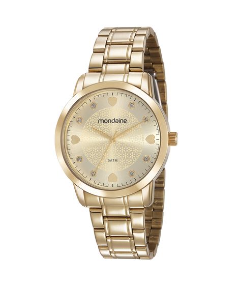 Kit-de-Relogio-Analogico-Mondaine-Feminino---Pulseira---83430LPMVDE1KF-9651658-Dourado-9651658-Dourado_1