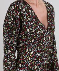 Macaquinho-Feminino-Estampado-Floral-Manga-Longa-Preto-9571889-Preto_4