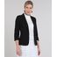 Blazer-Feminino-Acinturado-com-Bolsos-Manga-3-4-Preto-9456371-Preto_1