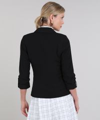 Blazer-Feminino-Acinturado-com-Bolsos-Manga-3-4-Preto-9456371-Preto_2 Blazer-Feminino-Acinturado-com-Bolsos-Manga-3-4-Preto-9456371-Preto_2