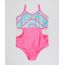 Maio-Infantil-Estampado-Etnico-com-Babado-e-Vazado-Alcas-Finas-Protecao-UV50--Pink-9421828-Pink_1