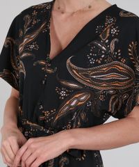 Vestido-Feminino-Estampado-Paisley-com-Botoes-Manga-Curta-Preto-9573968-Preto_4