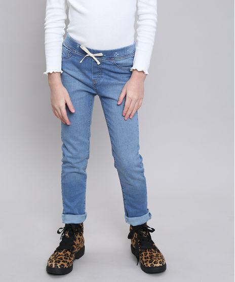Calca-Jegging-Infantil-com-Laco-Azul-Medio-9565248-Azul_Medio_1