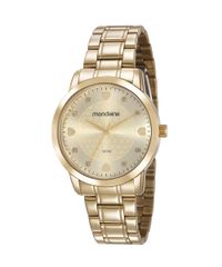 Kit-de-Relogio-Analogico-Mondaine-Feminino---Colar---Brinco---83430LPMVDE1KD-9642912-Dourado-9642912-Dourado_1