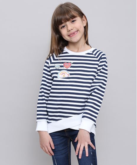 Blusao-Infantil-Assimetrico-Listrado-com-Brilho-Branco-9539949-Branco_1