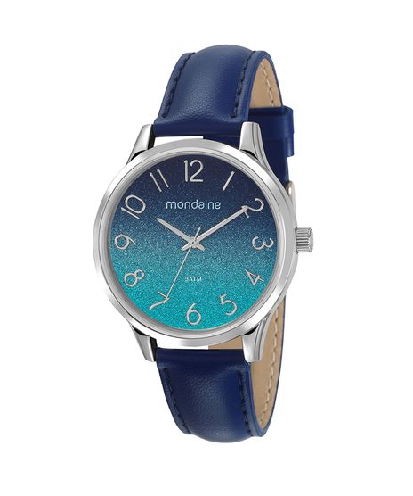 Kit-de-Relogio-Analogico-Mondaine-Feminino---Pulseira---53678L0MVNH1KA-9638352-Azul-9638352-Azul_1