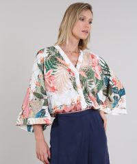 Blusa-Feminina-Bluse-Ampla-Estampada-Tropical-Manga-3-4-Decote-V-Off-White-9579585-Off_White_1