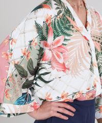 Blusa-Feminina-Bluse-Ampla-Estampada-Tropical-Manga-3-4-Decote-V-Off-White-9579585-Off_White_4