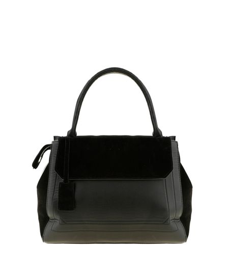 Bolsa-Trapezio-com-Suede-Preta-8505188-Preto_1 Bolsa-Trapezio-com-Suede-Preta-8505188-Preto_1